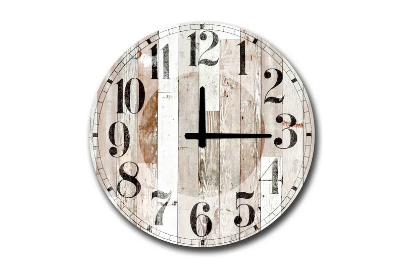 Veggdekorasjon MDF Klokke