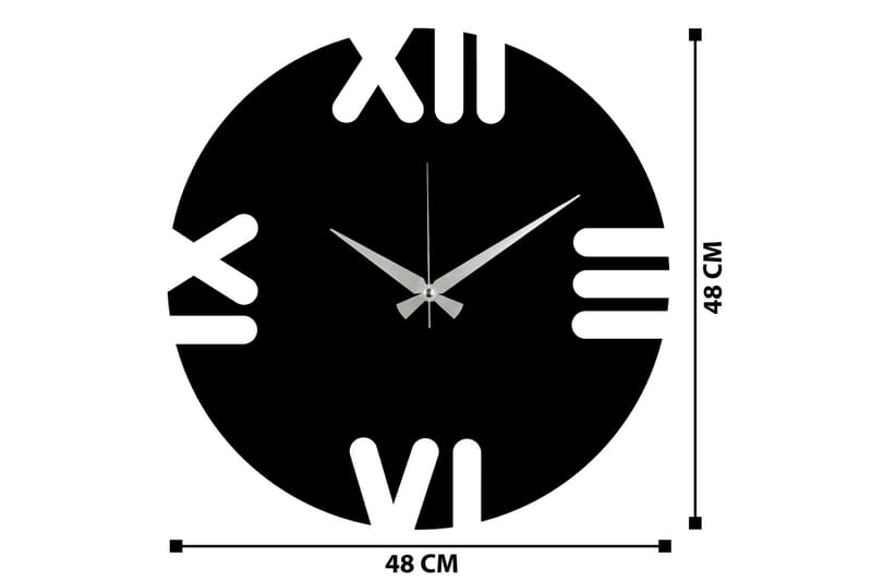 Leon - Svart - Interiør - Veggdekorasjon - Klokker
