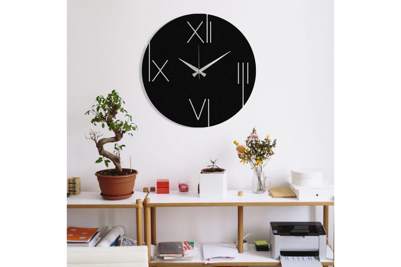 One - Svart - Interiør - Veggdekorasjon - Klokker