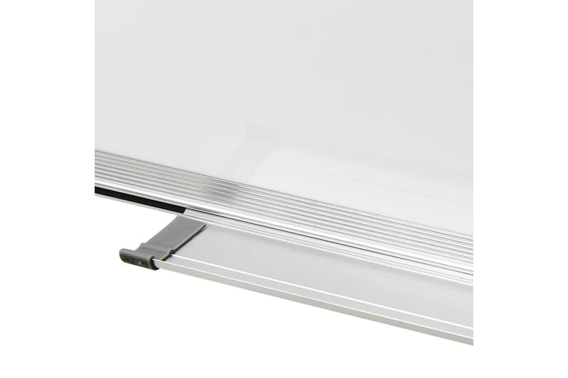 Magnetisk tavle hvit 110x60 cm stål - Hvit - Whiteboards & krittavler