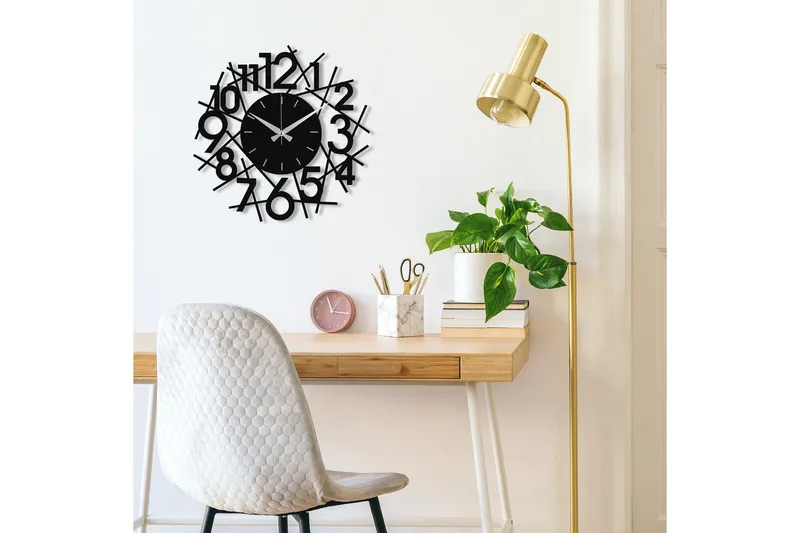 Rasputin - Svart - Interiør - Veggdekorasjon - Klokker