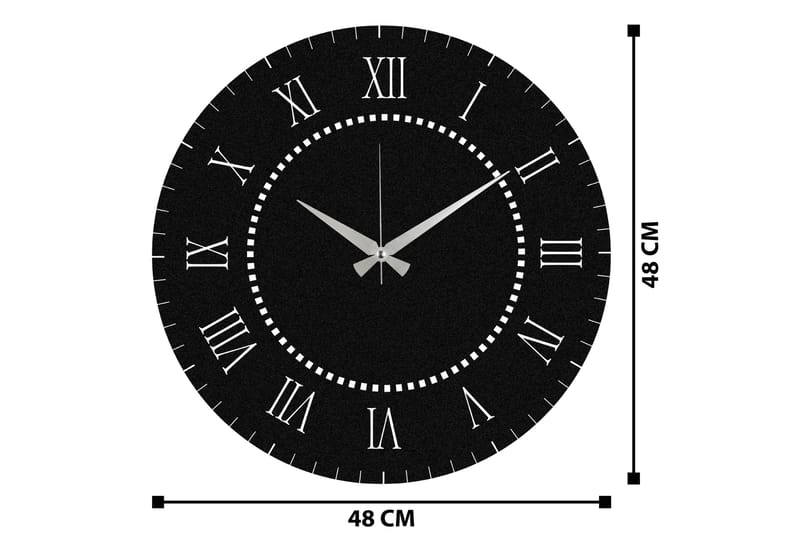 Seven Love - Svart - Interiør - Veggdekorasjon - Klokker