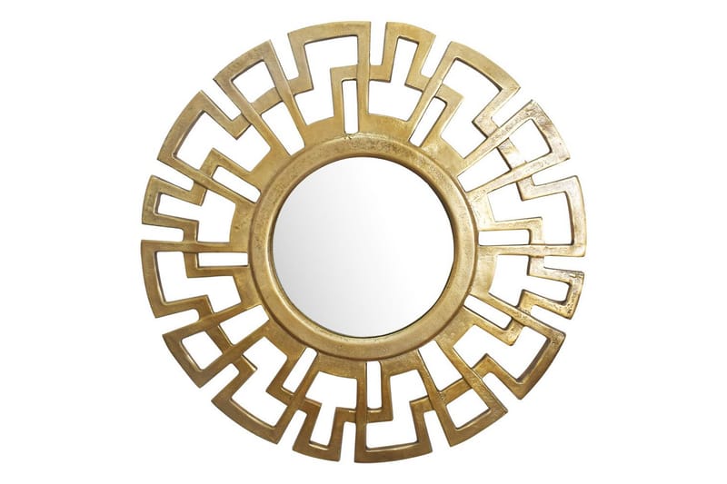 Speil Wohnling Art Deco Rund 60 cm Moderne - Interiør - Veggdekorasjon - Dekorativ plast
