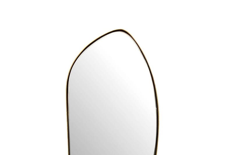 Speil Wohnling Asymmetrisk metallramme oval 90 cm - Interiør - Speil - Gangspeil