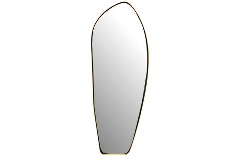 Speil Wohnling Asymmetrisk metallramme oval 90 cm - Interiør - Veggdekorasjon - Dekorativ plast