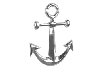 Veggdekorasjon Wohnling Anker Sjøfart Håndpolert Aluminiumstøp Moderne - Interiør - Dekorasjon & innredningsdetaljer