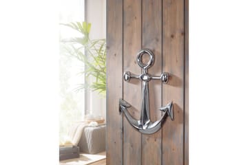 Veggdekorasjon Wohnling Anker Sjøfart Håndpolert Aluminiumstøp Moderne - Interiør - Veggdekorasjon - Dekorativ plast