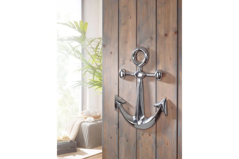 Veggdekorasjon Wohnling Anker Sjøfart Håndpolert Aluminiumstøp Moderne - Interiør - Veggdekorasjon - Dekorativ plast