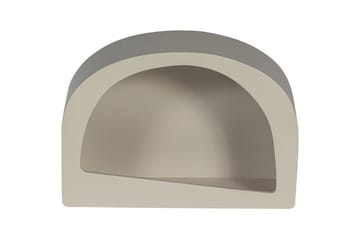 Veggregistrering Noam - Halvrund - Oppbevaring - Hylle - Vegghylle