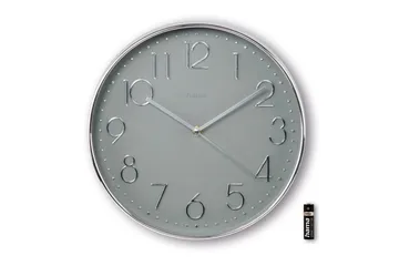 Veggur Hama Corsica 30 cm - Sølv - Interiør - Veggdekorasjon - Klokker