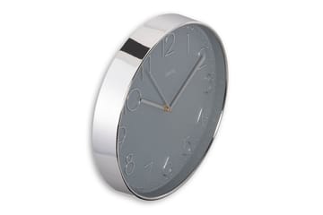 Veggur Hama Corsica 30 cm - Sølv - Interiør - Veggdekorasjon - Klokker