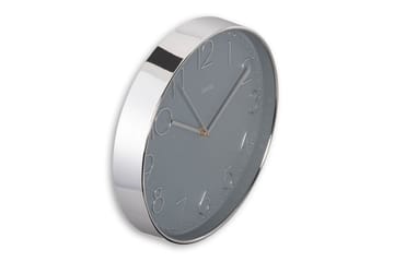 Veggur Hama Corsica 30 cm - Sølv - Interiør - Veggdekorasjon - Klokker