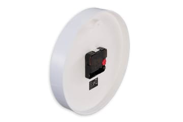 Veggur Hama Salina 22 cm - Hvit - Interiør - Veggdekorasjon - Klokker