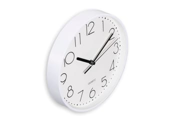 Veggur Hama Salina 22 cm - Hvit - Interiør - Veggdekorasjon - Klokker