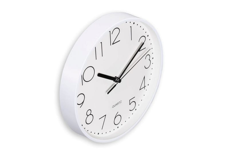 Veggur Hama Salina 22 cm - Hvit - Interiør - Veggdekorasjon - Klokker