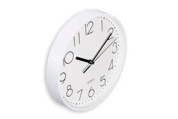 Veggur Hama Salina 22 cm - Hvit - Interiør - Veggdekorasjon - Klokker