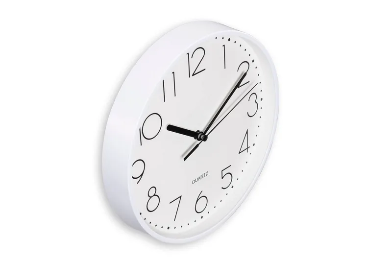 Veggur Hama Salina 22 cm - Hvit - Interiør - Veggdekorasjon - Klokker