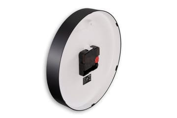 Veggur Hama Salina 22 cm - Svart - Interiør - Veggdekorasjon - Klokker