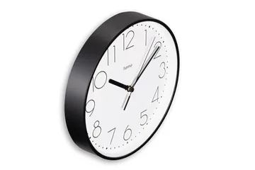 Veggur Hama Salina 22 cm - Svart - Interiør - Veggdekorasjon - Klokker