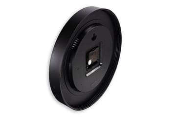 Veggur Hama Santorini 30 cm Svart - Svart - Interiør - Veggdekorasjon - Klokker