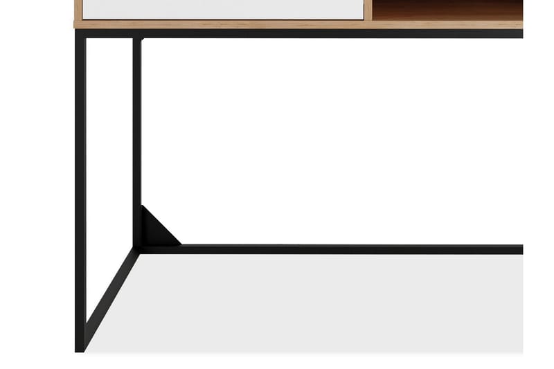 Barneskrivebord Staffin 80 cm - Hvid - Skrivepult barn