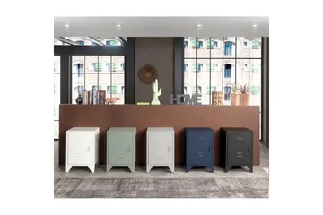 Nattbord Bronxx Blå - Blå - Møbler - Barnemøbler - Barnebord - Nattbord barn