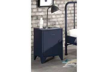 Nattbord Bronxx Blå - Blå - Møbler - Barnemøbler - Barnebord - Nattbord barn