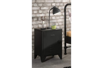 Nattbord Bronxx Svart - Svart - Møbler - Barnemøbler - Barnebord - Nattbord barn