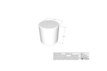 Nattbord Måne Hvit - Hvit - Møbler - Barnemøbler - Barnebord - Nattbord barn