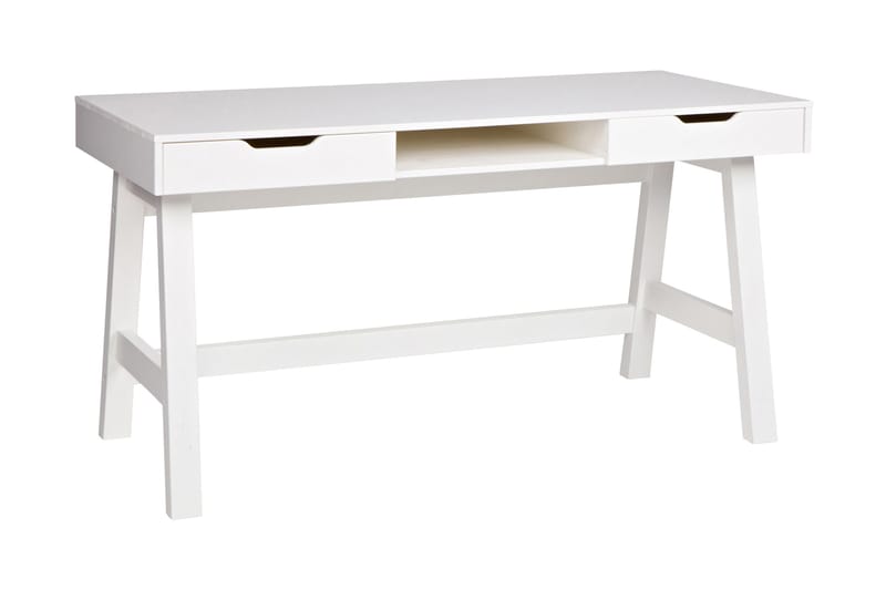 Skrivebord Sparrow 140 cm - Hvit - Møbler - Barnemøbler - Barnebord - Skrivepult barn