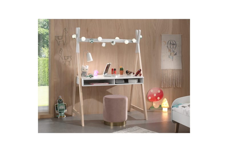 Skrivebord med tak Kiddy - Møbler - Barnemøbler - Barnebord - Skrivepult barn
