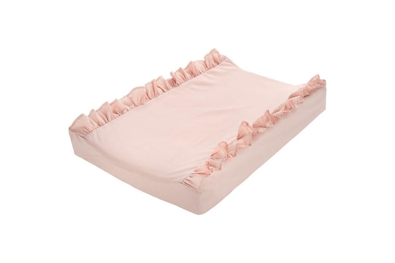 Stelleputeovertrekk Volang 50 x 70 cm Rosa - Rosa - Møbler - Barnemøbler - Barnebord - Stellebord - Stellebordmatte