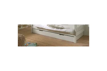 UnderBed Fritz Hvit - Hvit - Møbler - Barnemøbler - Barnebord - Nattbord barn