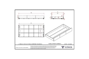 UnderBed Margarit - Møbler - Barnemøbler - Barnebord - Nattbord barn