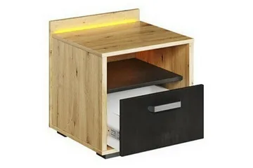 Rathmore Møbelsett For Barnerommet - Svart - Møbler - Barnemøbler - Barnemøbelsett