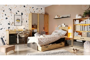 Rathmore Møbelsett For Barnerommet - Svart - Møbler - Barnemøbler - Barnemøbelsett