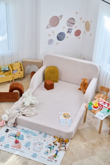 Barneseng Atelier Del Sofa Funbed Double (115 x 90 x 210 cm) Krem - Krem - Møbler - Barnemøbler - Barneseng & Juniorseng