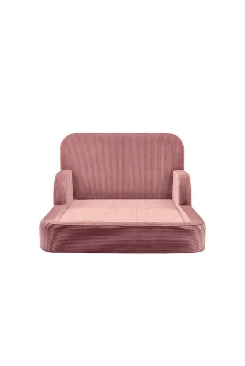 Barneseng Atelier Del Sofa Funbed Double (115 x 90 x 210 cm) Rosa - Rosa - Møbler - Barnemøbler - Barneseng & Juniorseng