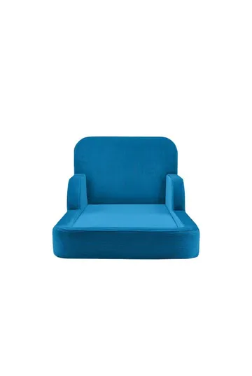 Barneseng Atelier Del Sofa Funbed Enkel (90 x 90 x 210 cm) Indigo - Indigo - Møbler - Barnemøbler - Barneseng & Juniorseng