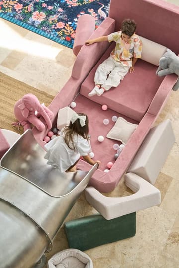 Barneseng Atelier Del Sofa Funbed Enkel (90 x 90 x 210 cm) Rosa - Rosa - Møbler - Barnemøbler - Barneseng & Juniorseng
