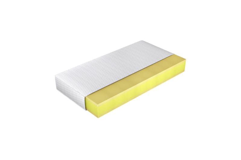 Afvan Skummadrass 80x200 cm - Hvit - Møbler - Senger - Madrasser - Skummadrass