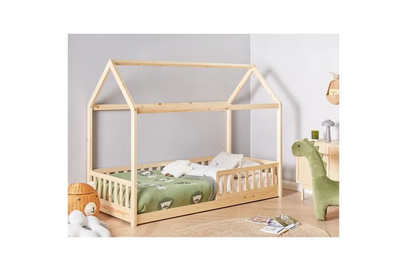 Barneseng Cossaye - Lyst tre - Møbler - Barnemøbler - Barneseng & Juniorseng - Husseng