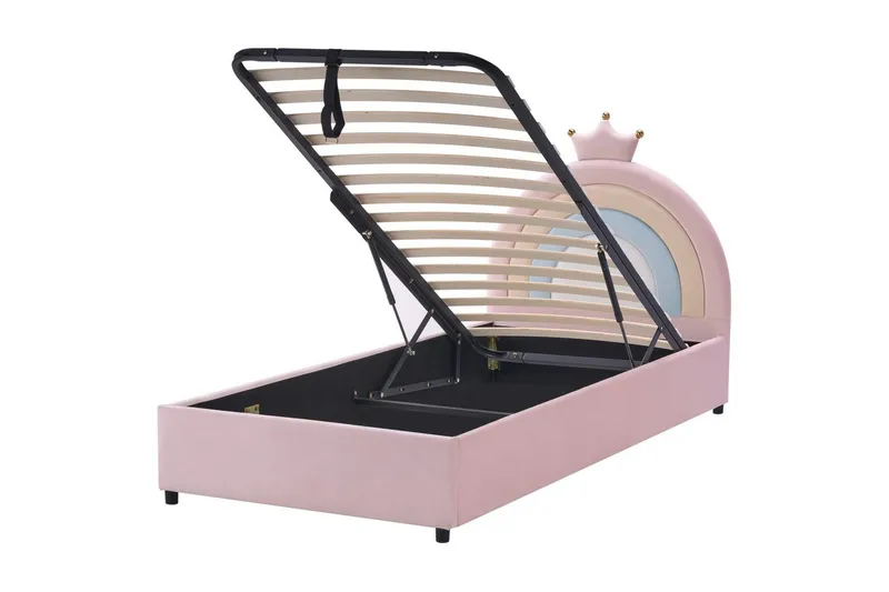 Barneseng med oppbevaring Grisetot