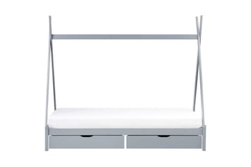 Barneseng med skuffer Devay - Grå - Møbler - Barnemøbler - Barneseng & Juniorseng - Husseng