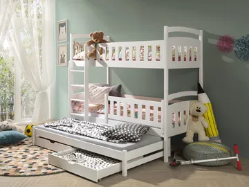 Blankana Køyeseng to soveplasser 90x200 cm - Beige - Møbler - Barnemøbler - Barneseng & Juniorseng - Køyeseng