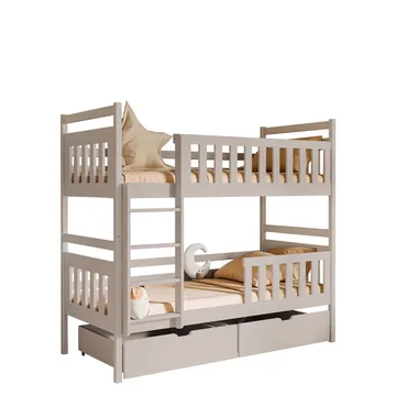 Bridgeorth Køyeseng to soveplasser 90x200 cm - Beige - Møbler - Barnemøbler - Barneseng & Juniorseng - Køyeseng