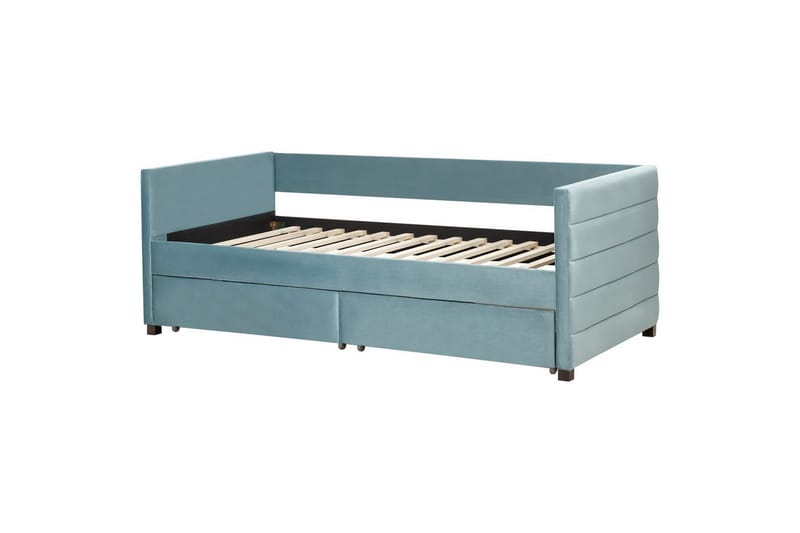 Daybed med oppbevaring Marray - Grønn - Møbler - Barnemøbler - Barneseng & Juniorseng - Barneseng med oppbevaring