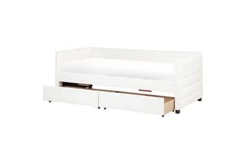 Daybed med oppbevaring Marray - Hvit - Møbler - Barnemøbler - Barneseng & Juniorseng - Barneseng med oppbevaring