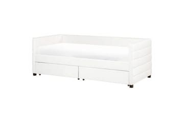 Daybed med oppbevaring Marray - Hvit - Møbler - Barnemøbler - Barneseng & Juniorseng - Barneseng med oppbevaring