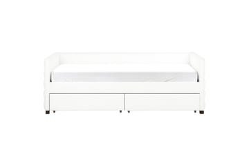 Daybed med oppbevaring Marray - Hvit - Møbler - Barnemøbler - Barneseng & Juniorseng - Barneseng med oppbevaring